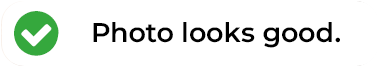 Photo looks good
